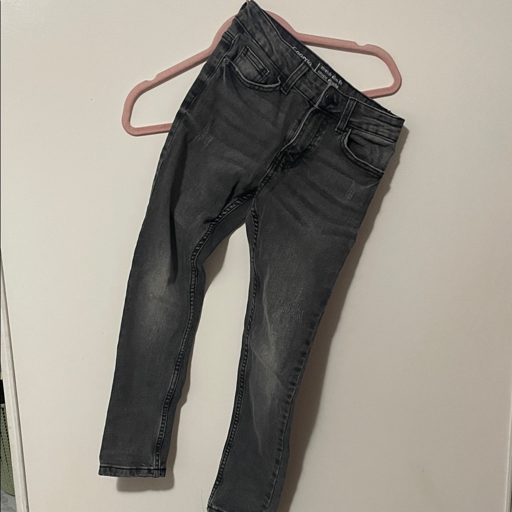 Boys (8) Walmart grey wash style jeans